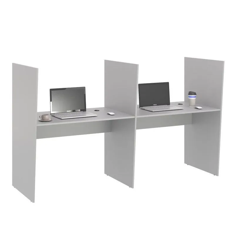 Mesa De 2 Lugar Roma Cinza