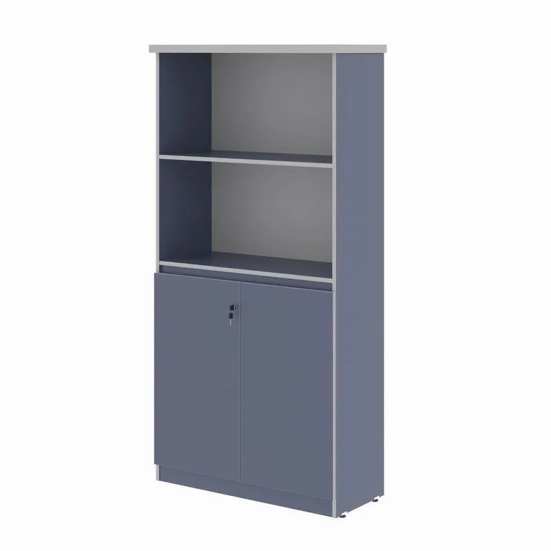 Armario Com 2 Portas Paris Azul