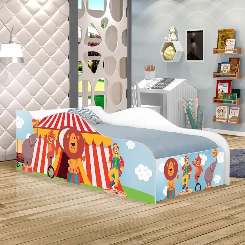 Cama Like Circo Da Alegria Solteiro