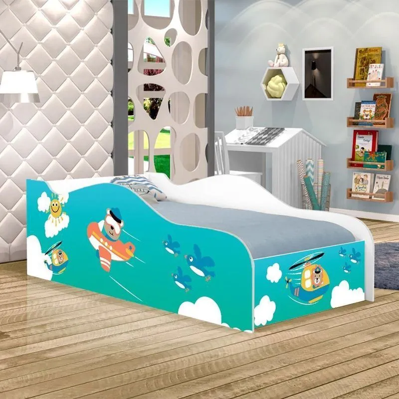 Cama Like Bichinhos Voadores Solteiro