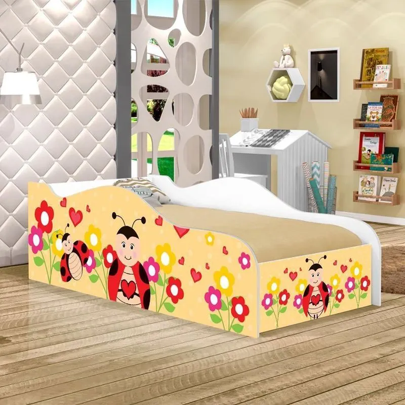 Cama Infantil Like Menina Joaninha