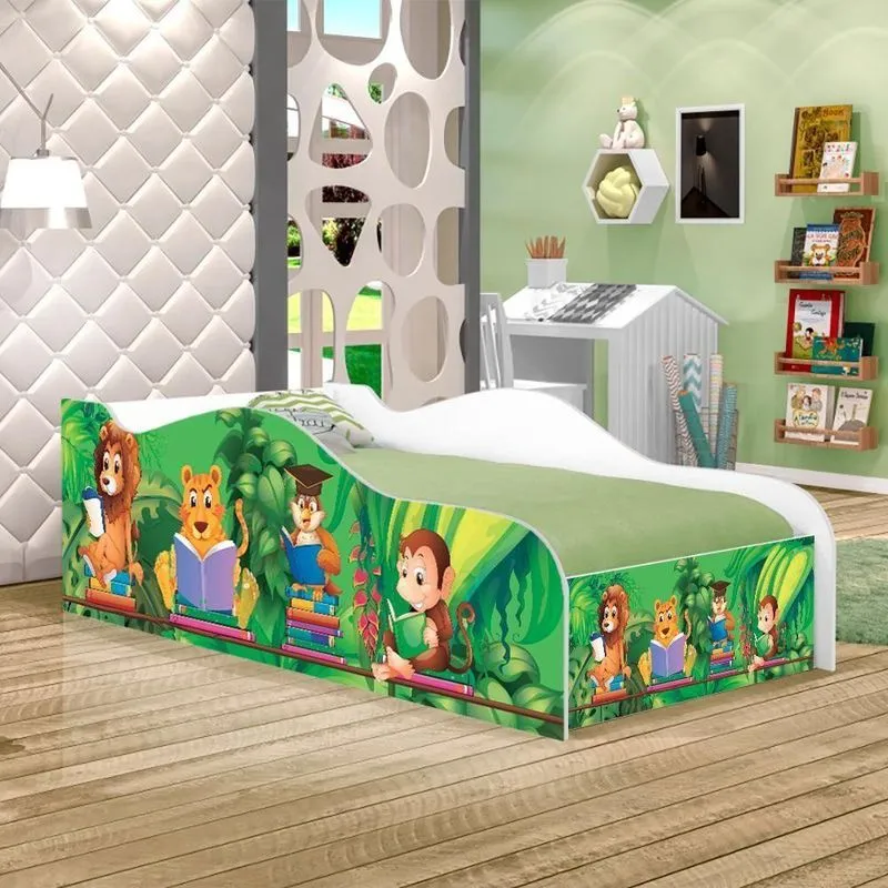 Cama Infantil Like Livro Na Floresta