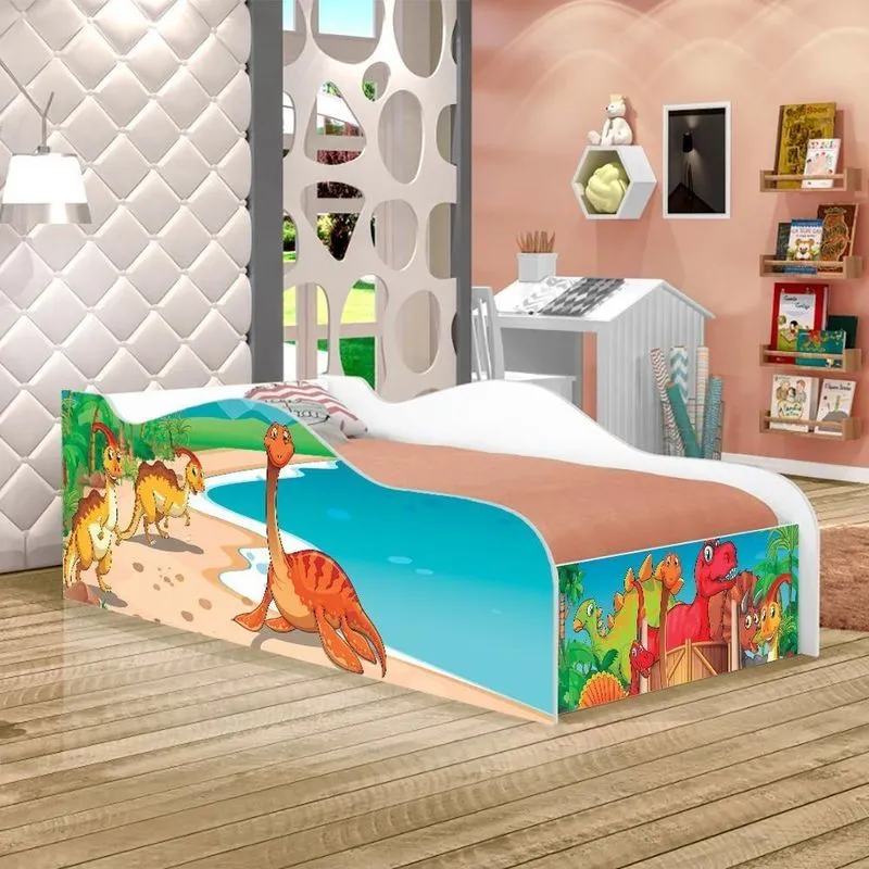 Cama Infantil Like Mundo Dos Dinos