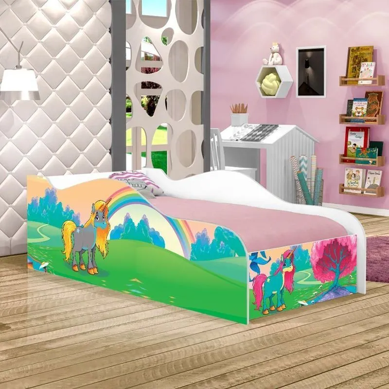 Cama Infantil Like Paraiso Unicórnio