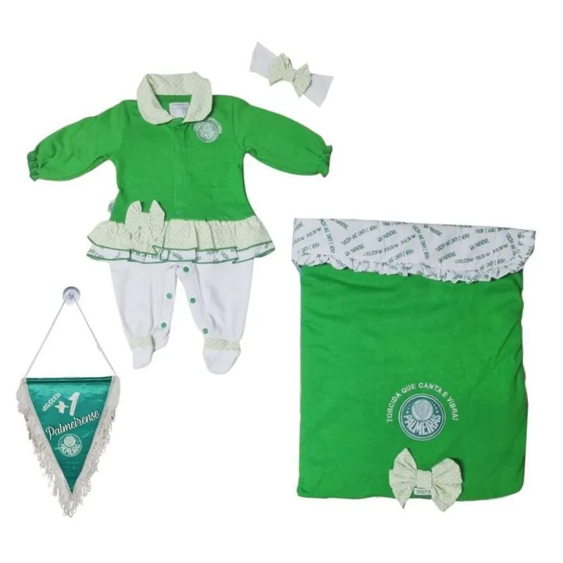 Kit Saída Maternidade Palmeiras Luxo Feminino Oficial