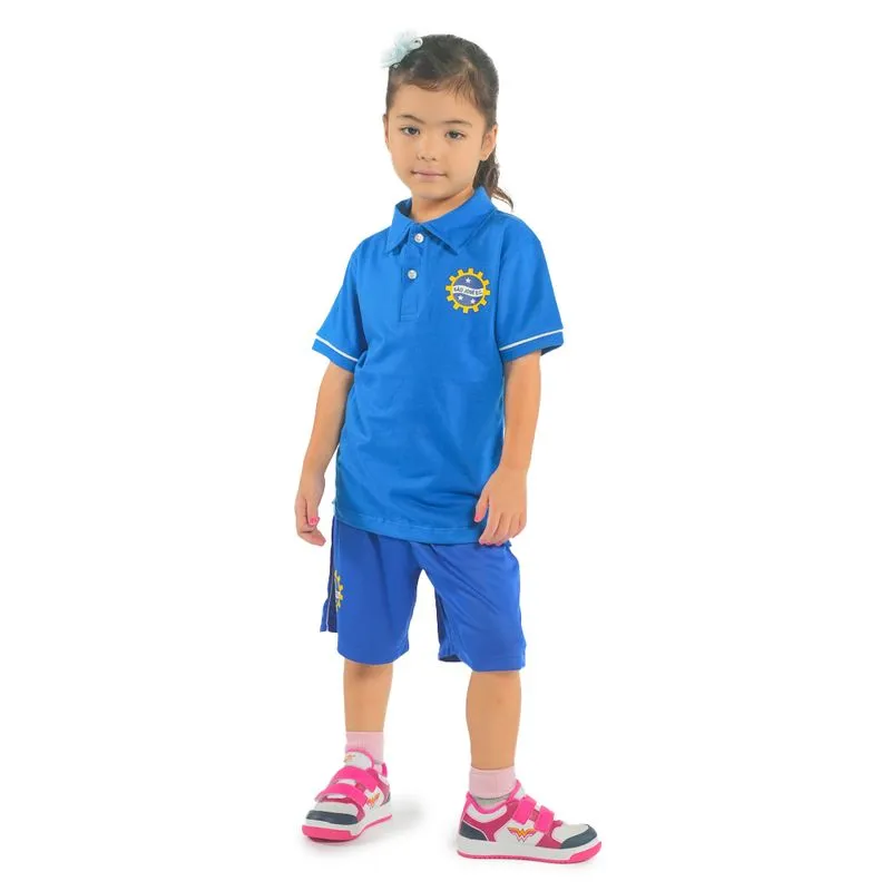Camiseta Infantil Time São José Diadora Azul ROYAL/BRANCO - 04