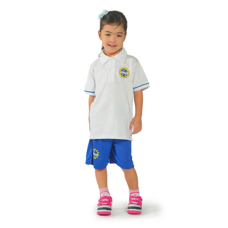 Short EC São José Infantil Azul Royal ROYAL/BRANCO - 04