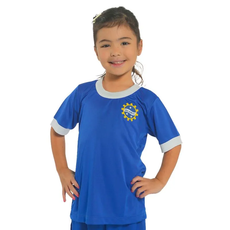 Camiseta Time São José EC Azul Royal Infantil 04