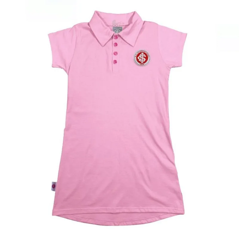 Vestido Infantil Internacional Rosa Amor Eterno Oficial Tam 10