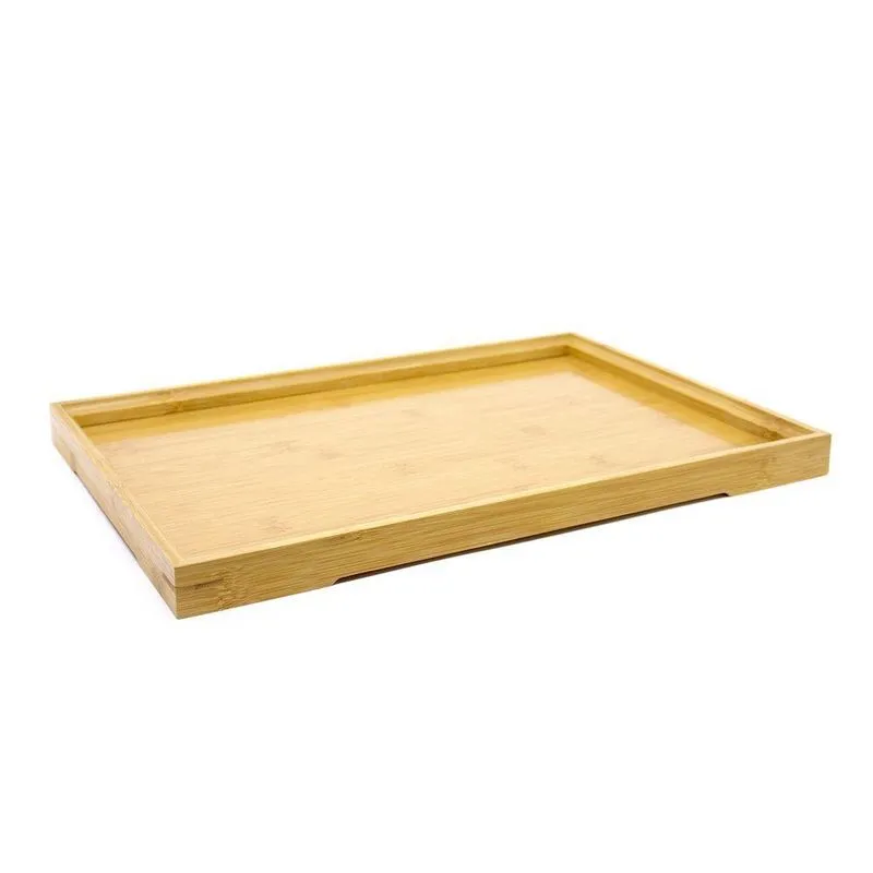 Bandeja De Bambu Retangular 2,5x37x26,4 Cm