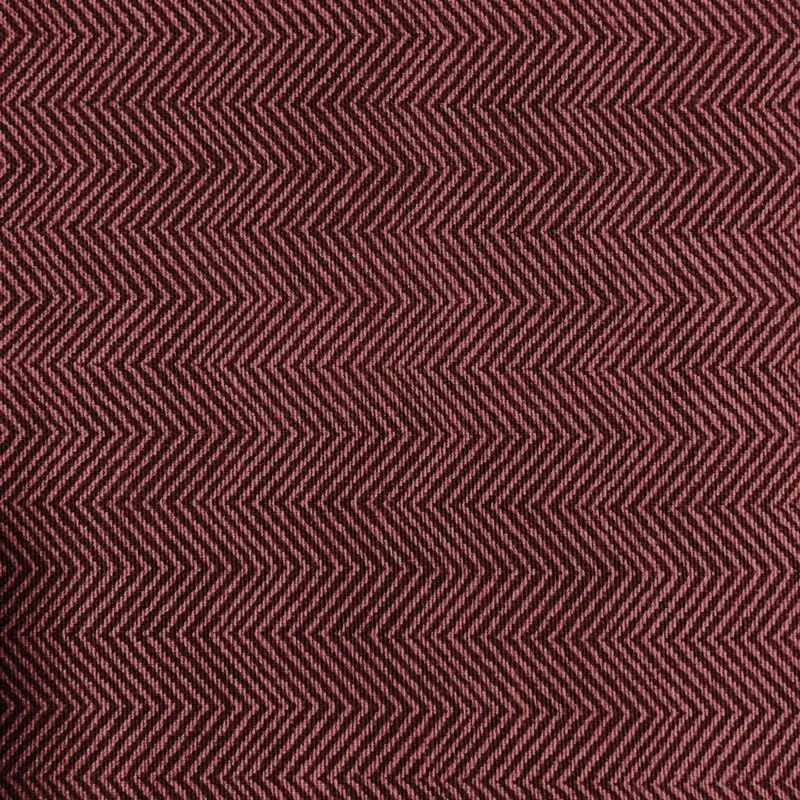 Tecido Belize Estampado Zig Zag Cherry D129 01 Metro - D'rossi