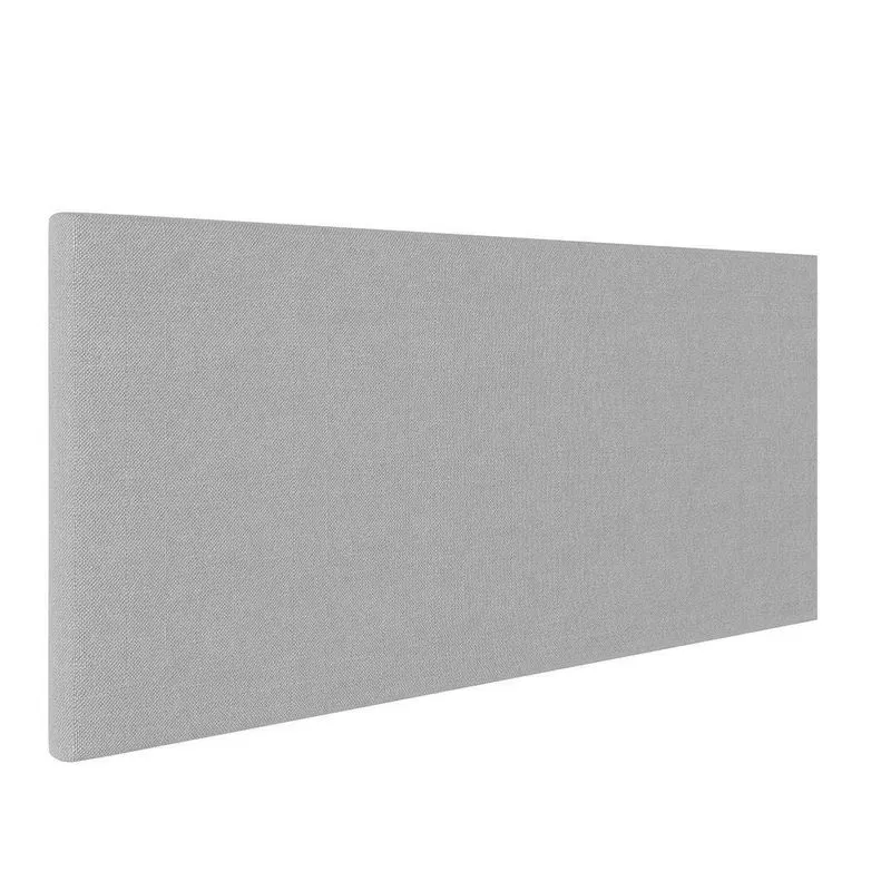 Cabeceira Painel Clean Para Cama Box Queen D'rossi Cinza