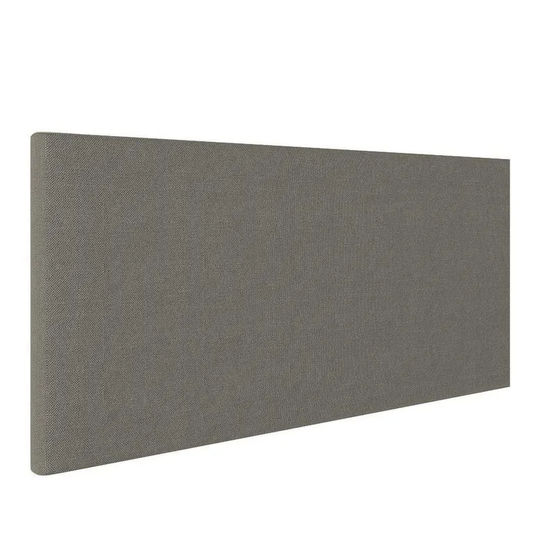 Cabeceira Painel Clean Para Cama Box Queen 160 Cm Linho Cor A26 Grafite