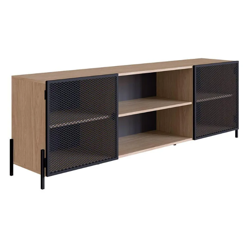 Rack New Hanover E Preto 180 Cm - D'rossi - DRossi