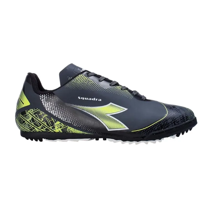 Chuteira Diadora Society Squadra Masculino - Cinza e Preto - Diadora