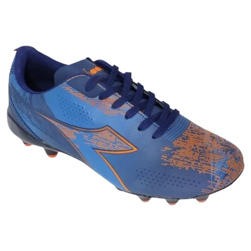 Chuteira Diadora Agilitá Campo Masculino - Marinho e Laranja - Diadora