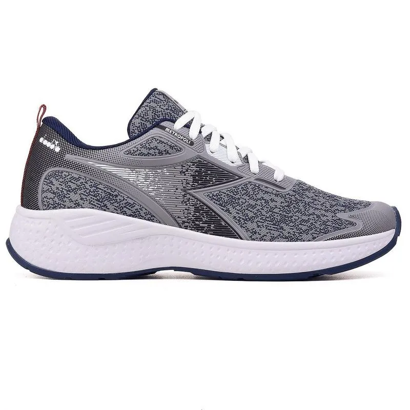 Tenis Diadora Metropoli Cinza/preto/azul 041