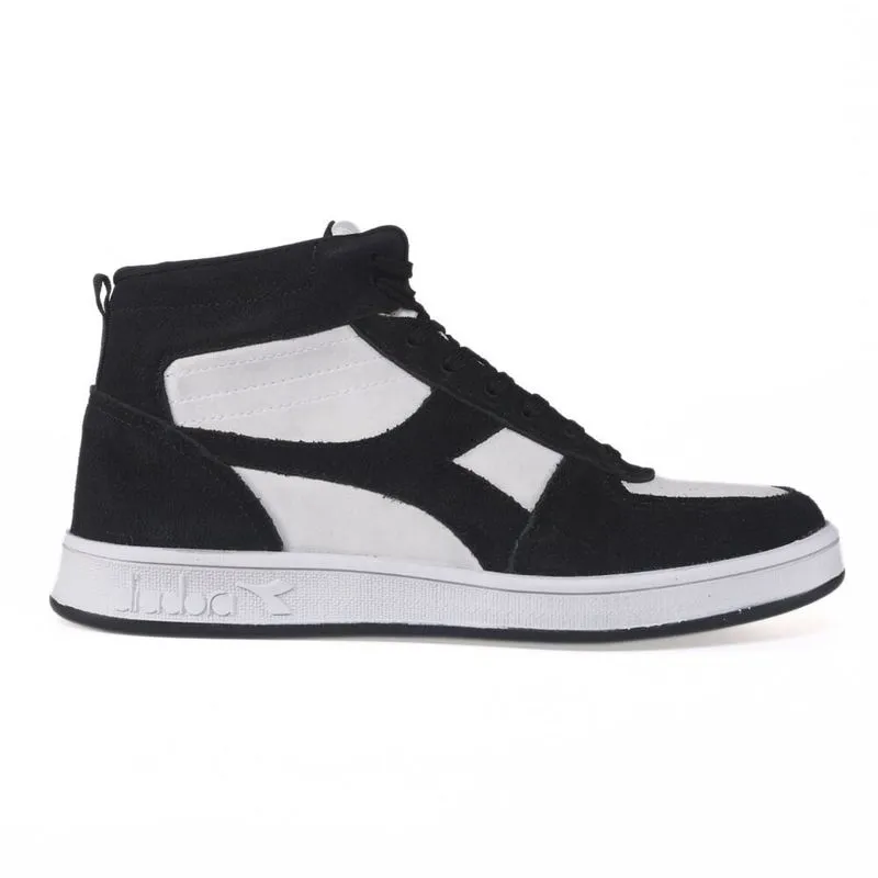 Tênis Diadora Hi-Playmaker Branco e Preto Unissex Branco e Preto - 42
