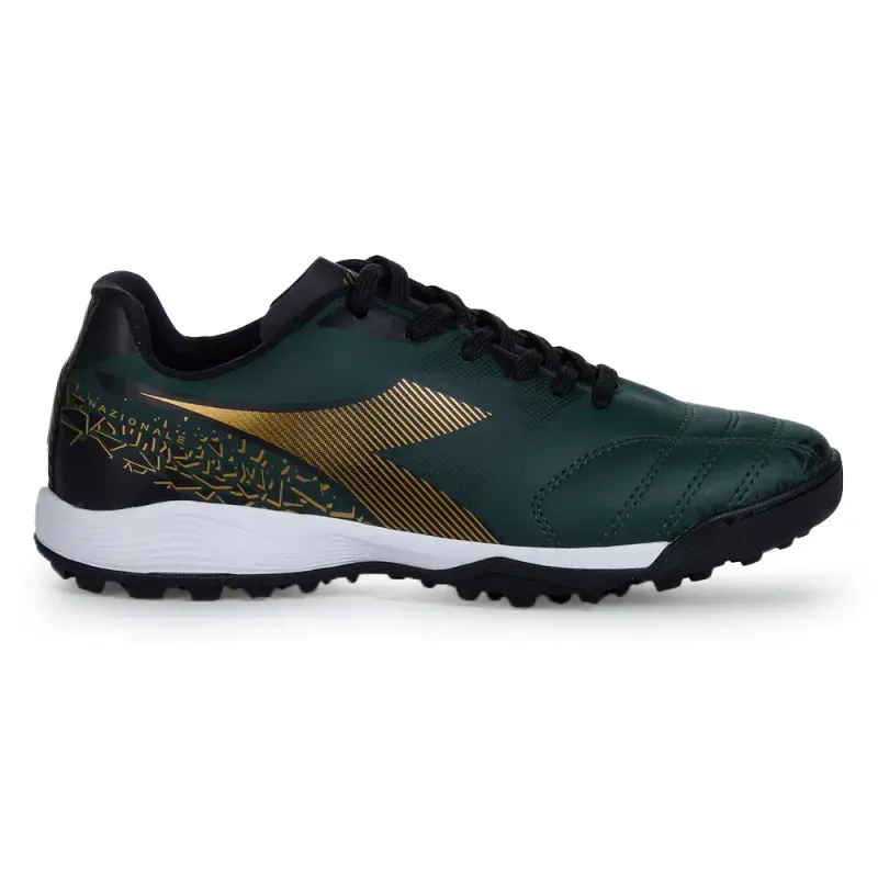 Tênis Society Diadora Nazionale Elite Original Masculina Verde VERDE/PRETO/DOURADO - 38