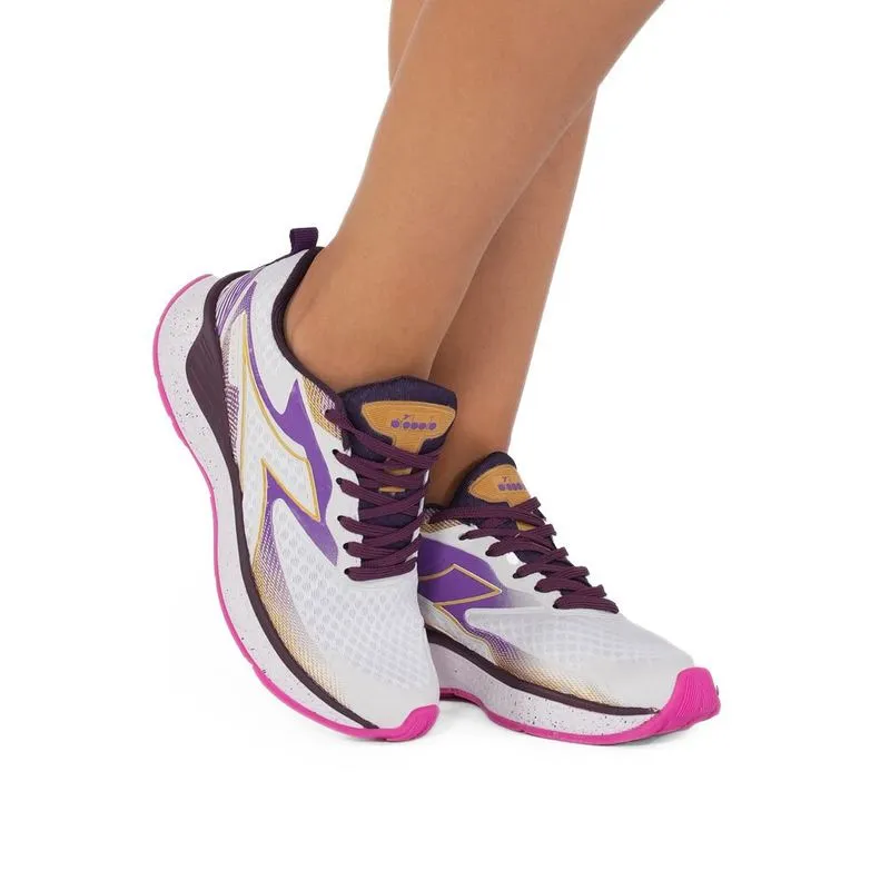 Tênis Esportivo Feminino Giove Diadora Rosa Rosa - 37