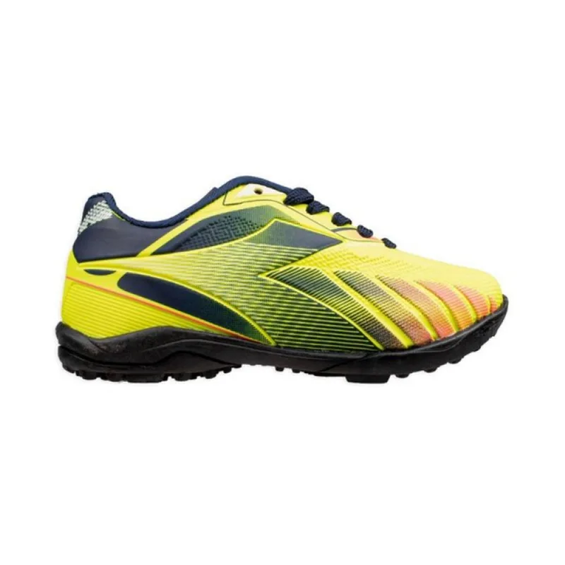 Chuteira Diadora Agilita II Society Infantil 28 33 / Amarelo - Diadora