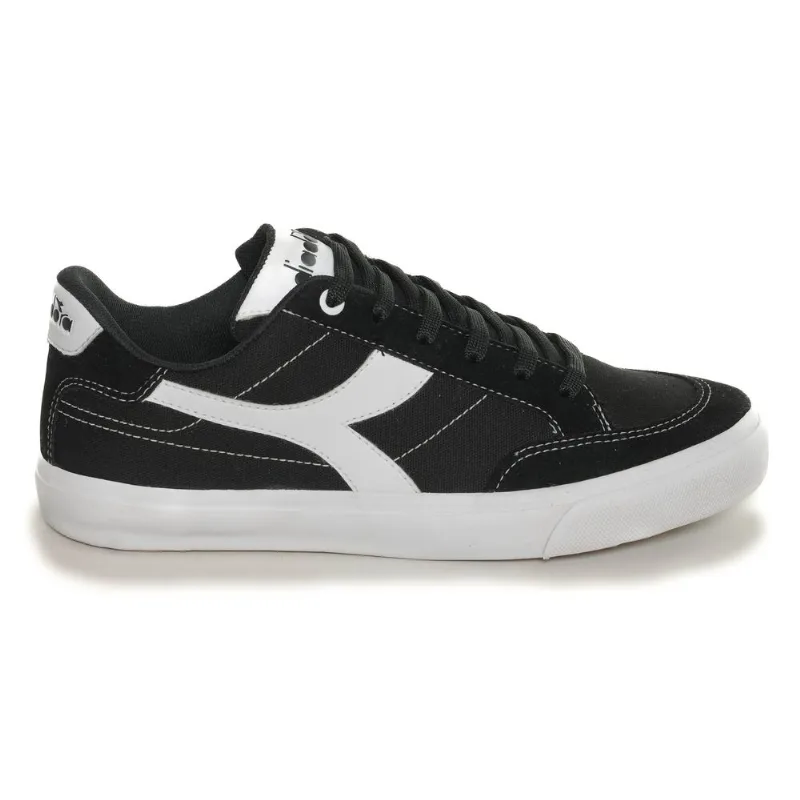 Tenis Casual Unissex Diadora Monza Preto e Branco PRETO/BRANCO - 36 - Diadora