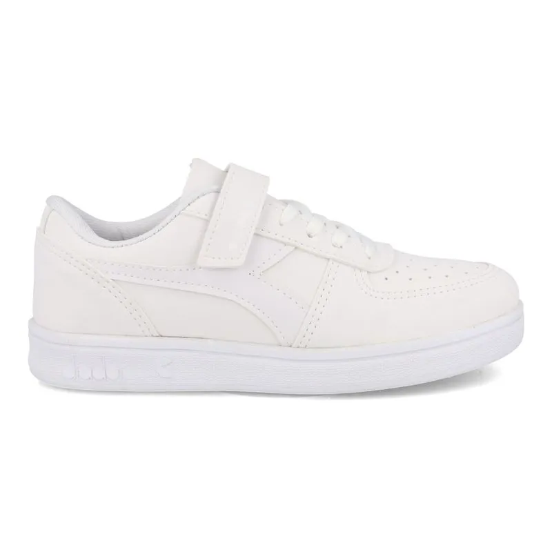 Tênis Diadora Playmaker VLC Juvenil Branco BRANCO/BRANCO - 32