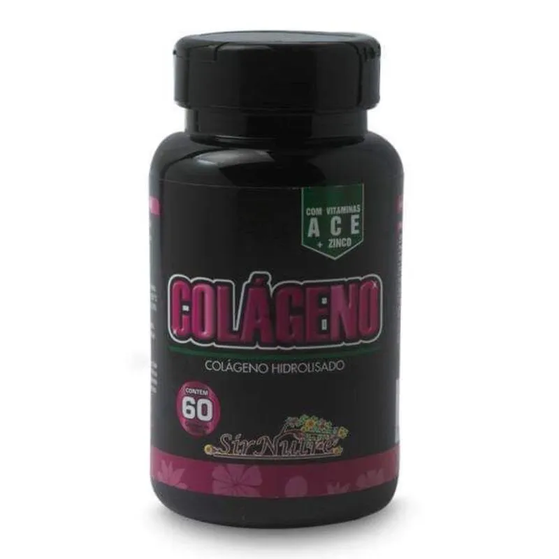 Colageno Hidrolisado Com Vitaminas A C E E Zinco Rejuvenescedor