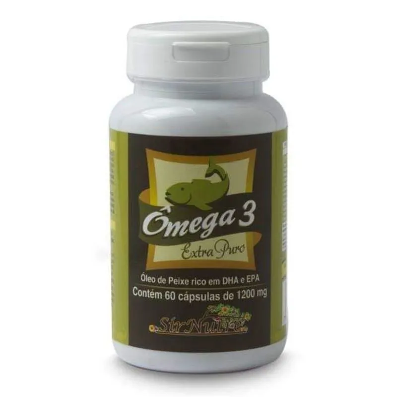 Ômega 3 Extra Puro Com 60 Capsulas