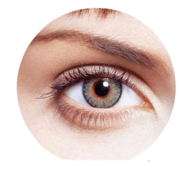 Lentes De Contato Colorida Verde Mensal Freshlook Colorblends