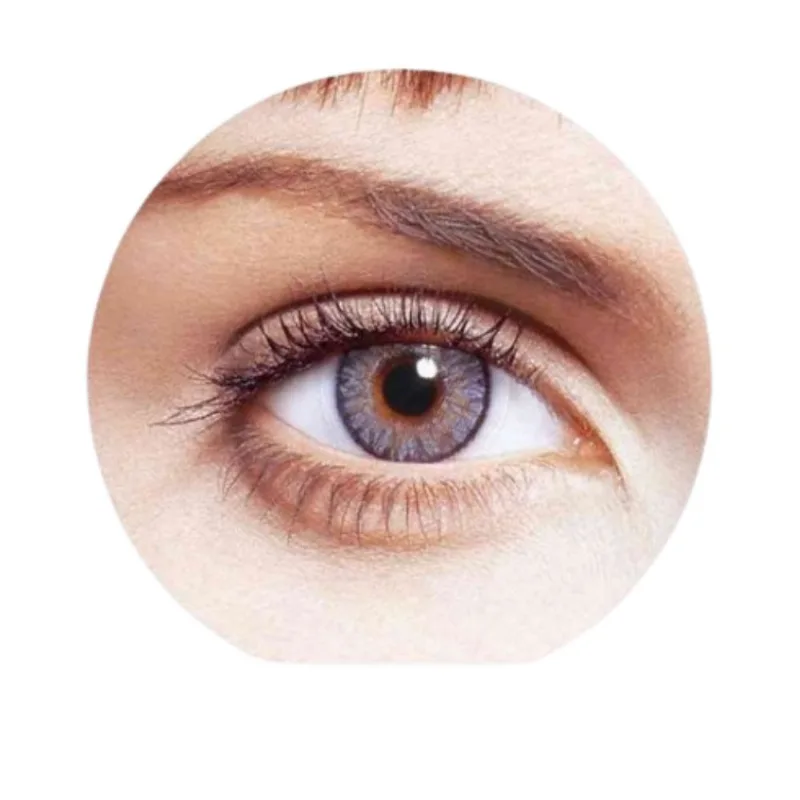Lentes De Contato Colorida Cinza Mensal Freshlook Colorblends