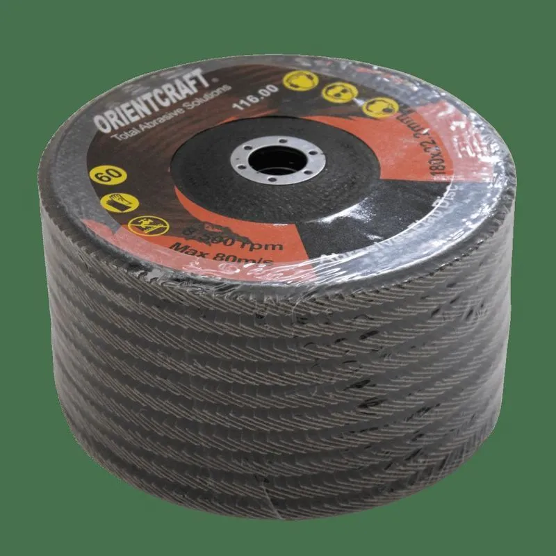 10un Discos Flap 7 Polegadas - 180mm Lixa Grão 60