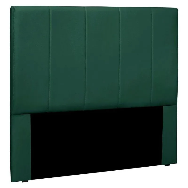 Cabeceira King 1,95m Ravenna Veludo Verde Floresta - Pallazio