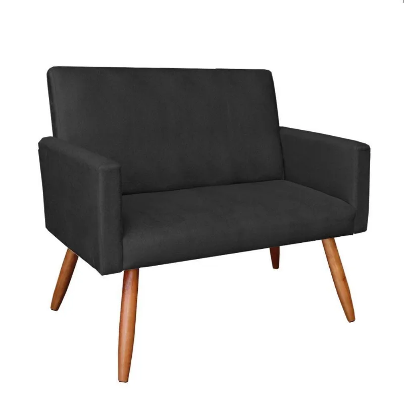Namoradeira Nina Suede Preto