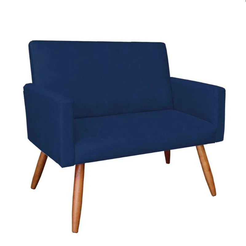 Namoradeira Nina Suede Azul Marinho