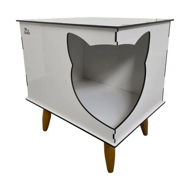 Casinha Gatos Cat Line E Champagne