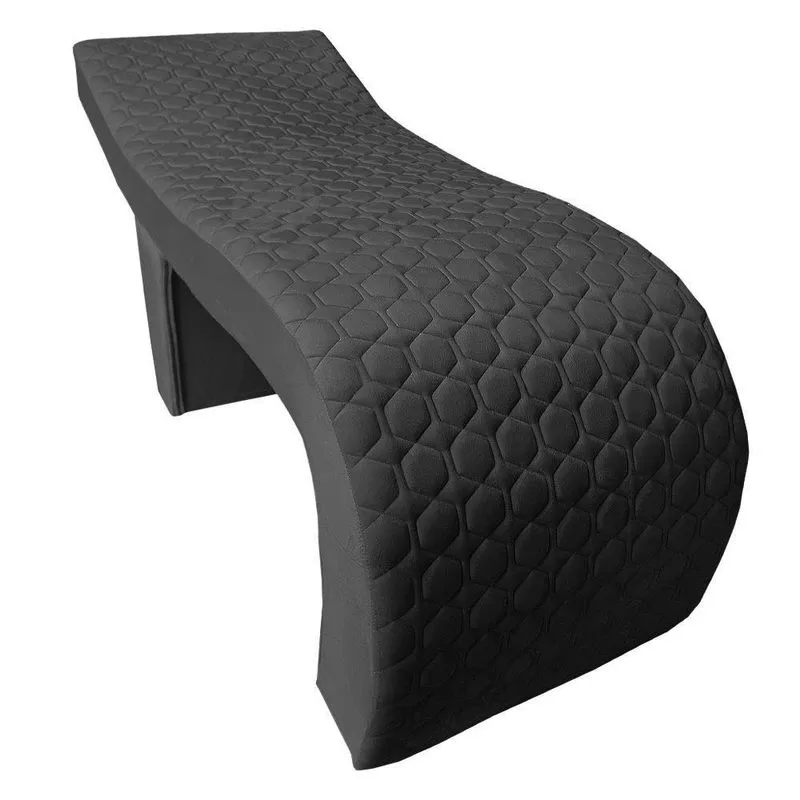 Maca Estética Ergonômica Matelassê 0,70m Isabella Veludo Grafite - Pallazio