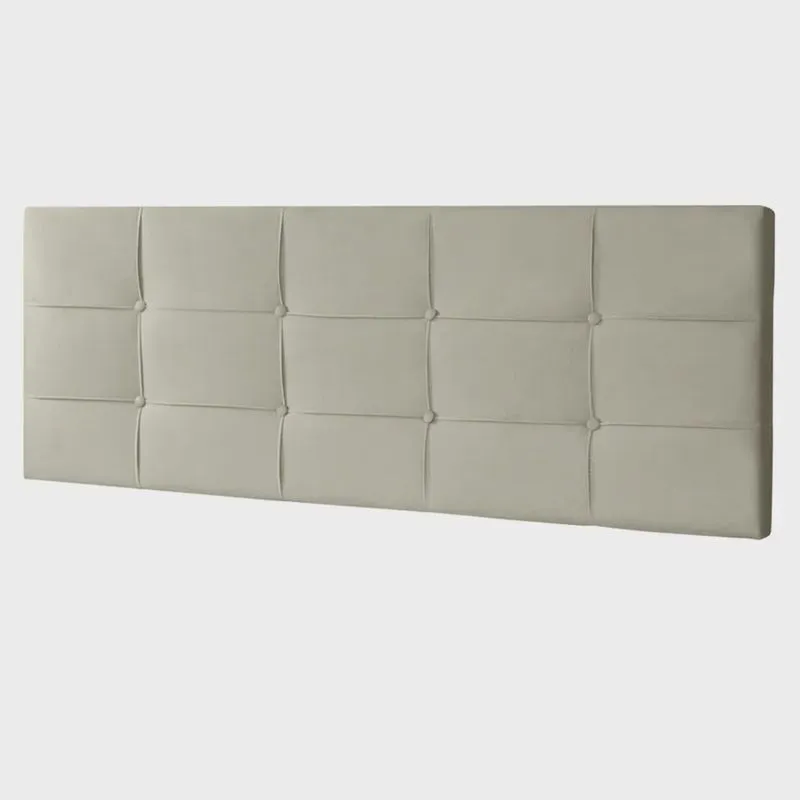 Cabeceira Painel Solteiro 0,90m Roma Suede - Pallazio