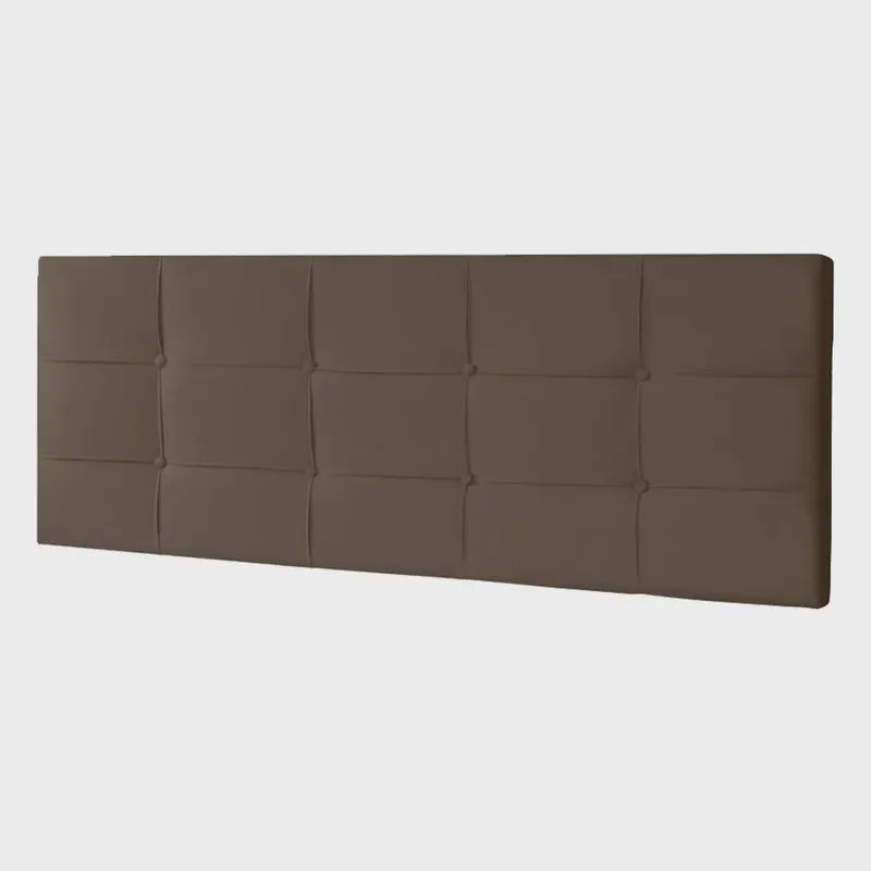 Cabeceira Painel Queen 1,60m Roma Suede - Pallazio