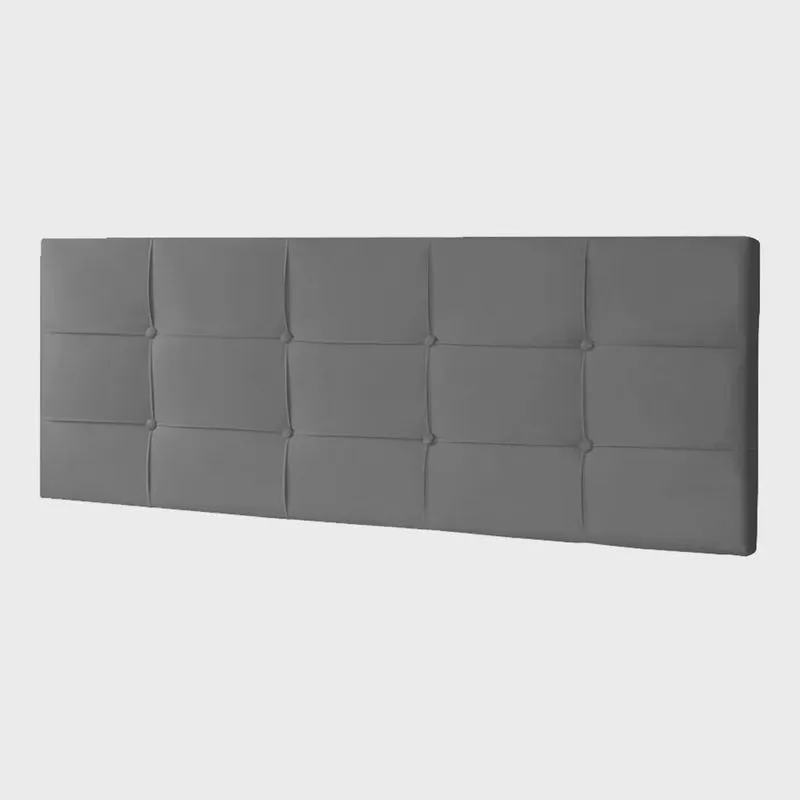 Cabeceira Painel King 1,95m Roma Suede - Pallazio