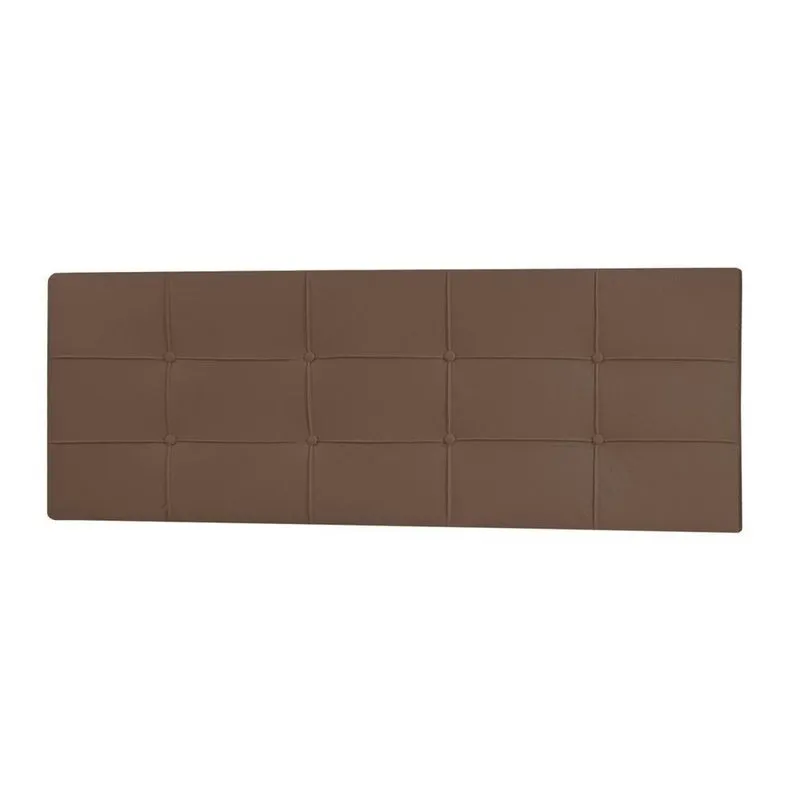 Cabeceira Painel Casal 1,40m Roma Corano - Pallazio Cor Marrom