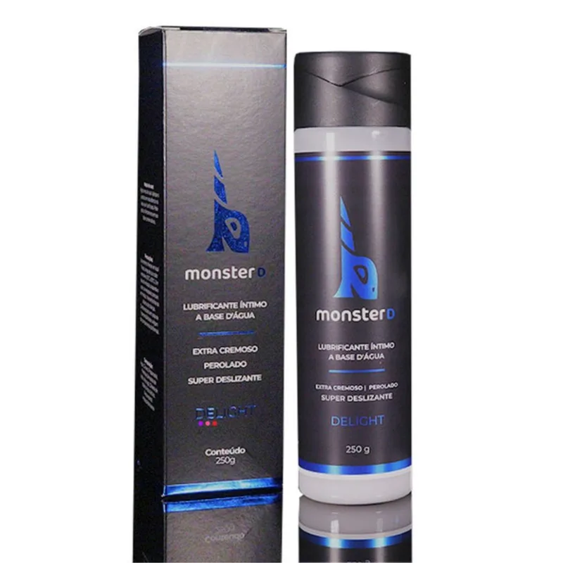 Lubrificante Íntimo Lube Perolado Monster D 250g A Base D'água