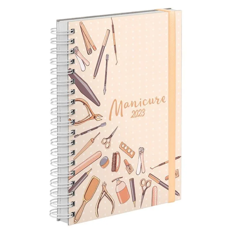 Agenda 2023 Comercial Plus Manicure E Pedicure Nude 18x25cm
