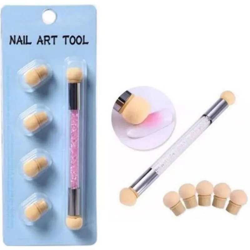 Pincel Para Esfumar Unhas Degrade Nail Art Tool Baby Boomer