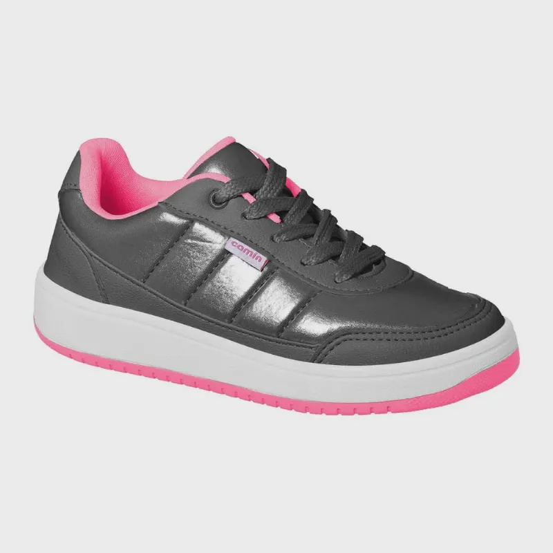 Tênis Infantil Yep Carinho Preto Camin 3541-10JU