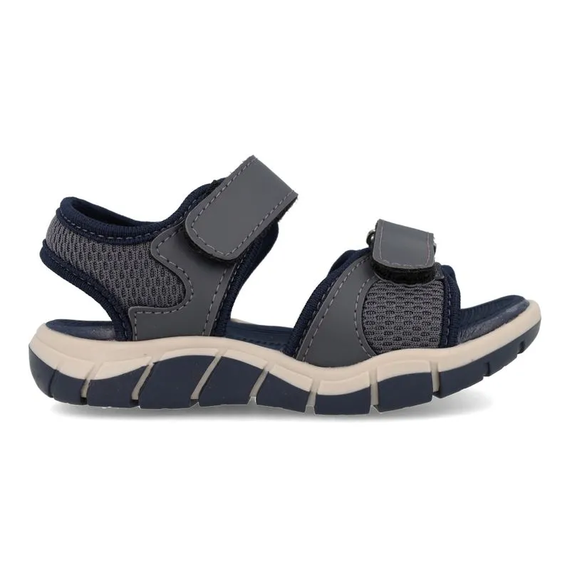 Sandália Papete Camin Aventura Kids Infantil Marinho 26
