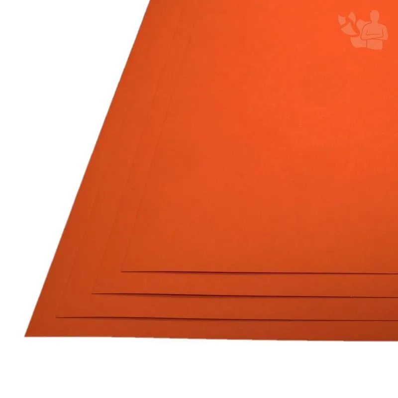 Papel Color Plus 180g A3 Cartagena (laranja) 20 Folhas
