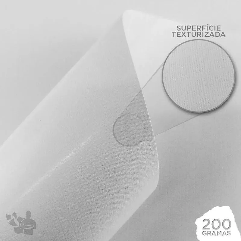 Papel Fotográfico Texturizado (linho) A4 200g 20 Folhas