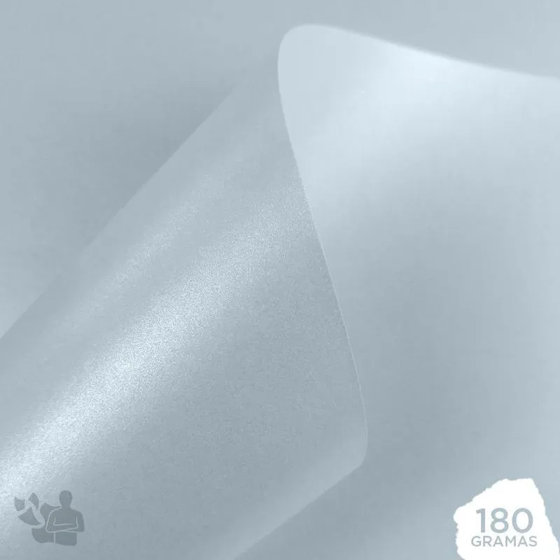 Papel Perolizado 180g A4 (branco) 20 Folhas