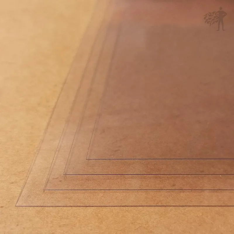 Papel Transparente 250 Micra A4 - Visor Caixinha/bolo